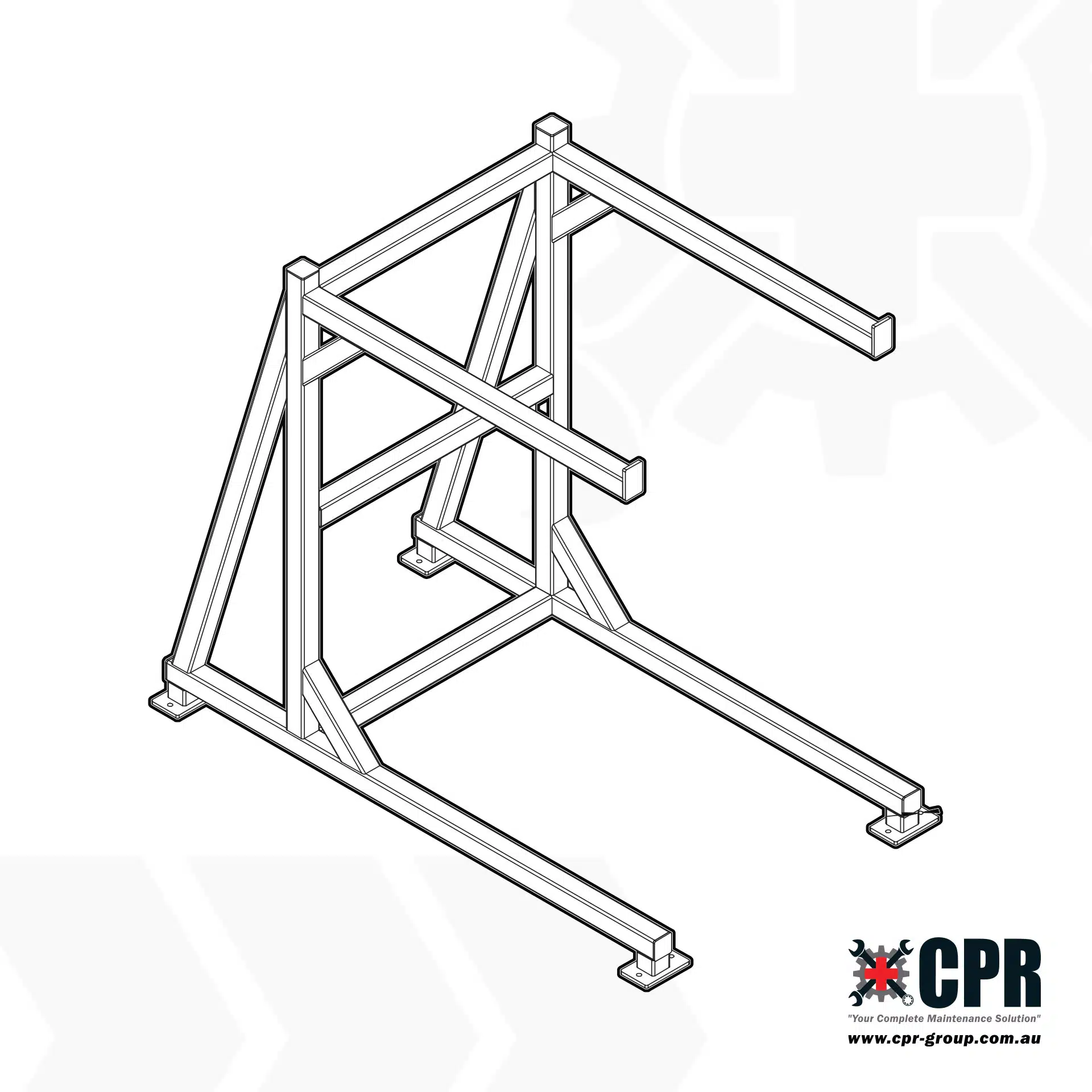 CPR-HRS-Handrail-Rack-Small