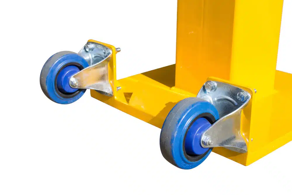 Medium Heavy Duty Bollard with caster wheels